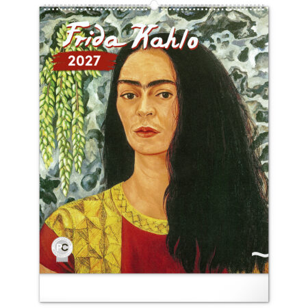 NOTIQUE Nástenný kalendár Frida Kahlo 2027, 48 x 56 cm
