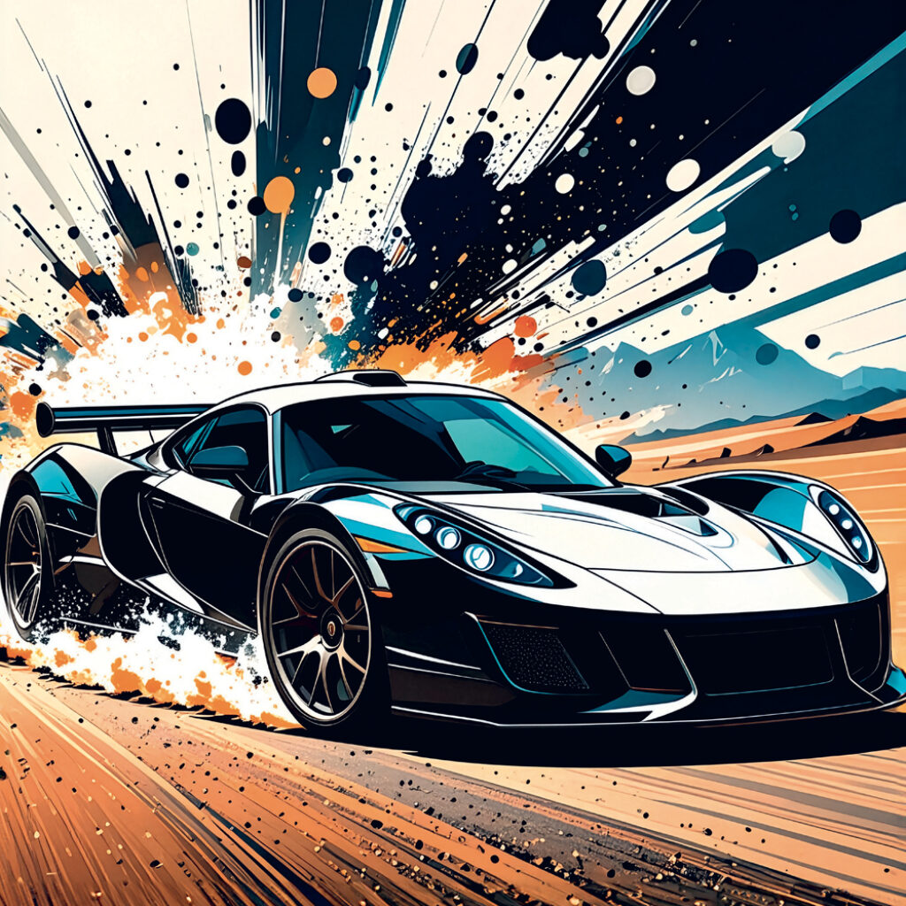NOTIQUE Grid calendar Fast Cars 2027, 30 x 30 cm – Obrázok 9