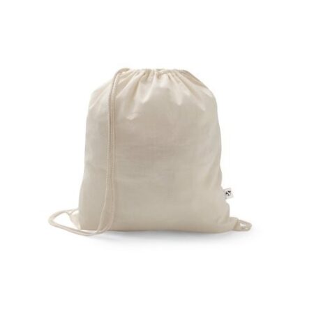 SALAMANCA. Taška na batoh zo recyklovaná bavlnená (70%) a polyesteru (30 % rPET) (150 g/m²)